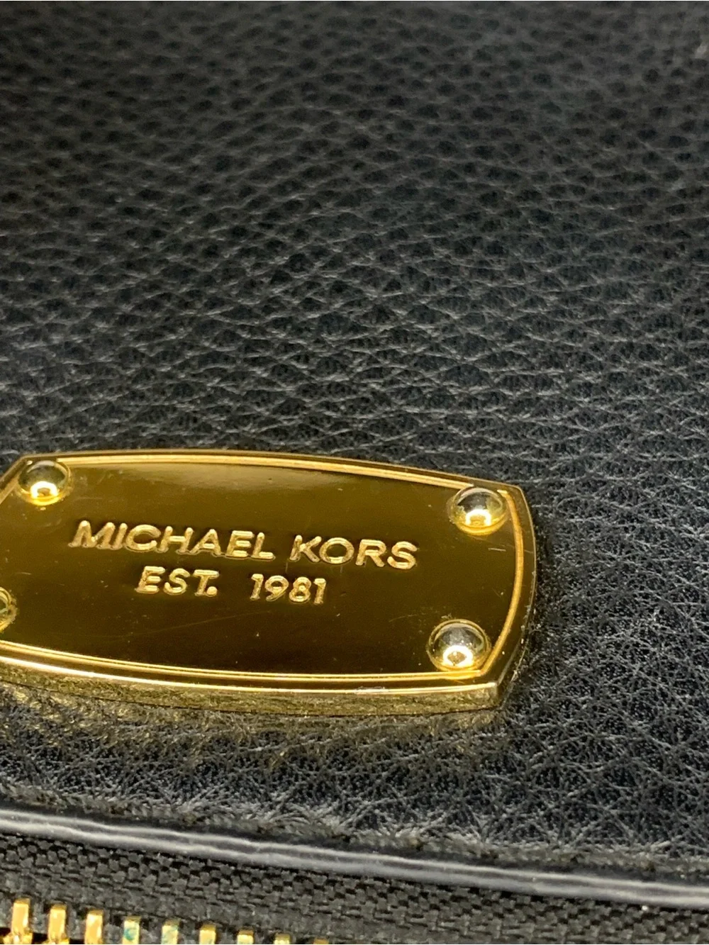 Michael Kors Black Bedford Tassel Bag